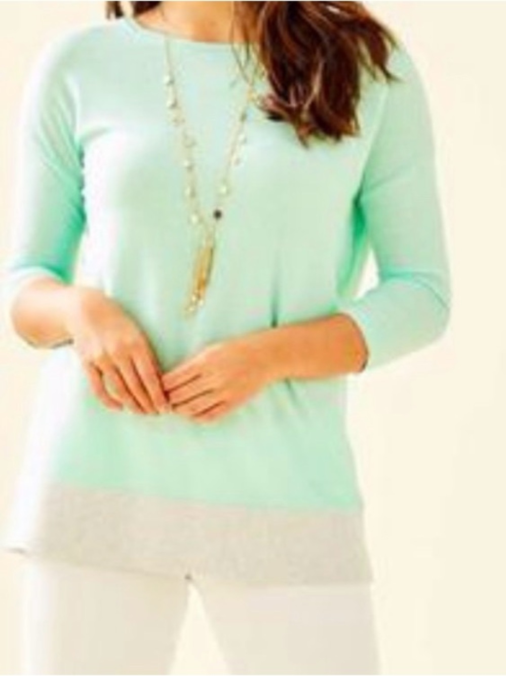 Lilly Pulitzer Dayna Sweater Resort Aqua